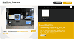 Desktop Screenshot of natrajinjectionmouldingmachine.com