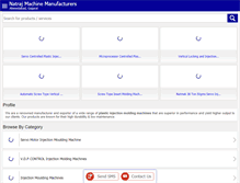 Tablet Screenshot of natrajinjectionmouldingmachine.com